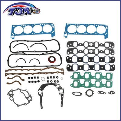 New Full Engine Gasket Set For Ford Truck Car V8 351C 351M 400 1970-1982 - Image 1 of 3