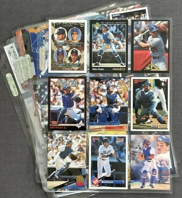 Lot of 51 Different 1993-2007 Mike Piazza NY Mets HOF Baseball Cards w/ ROOKIES - Image 1 of 4