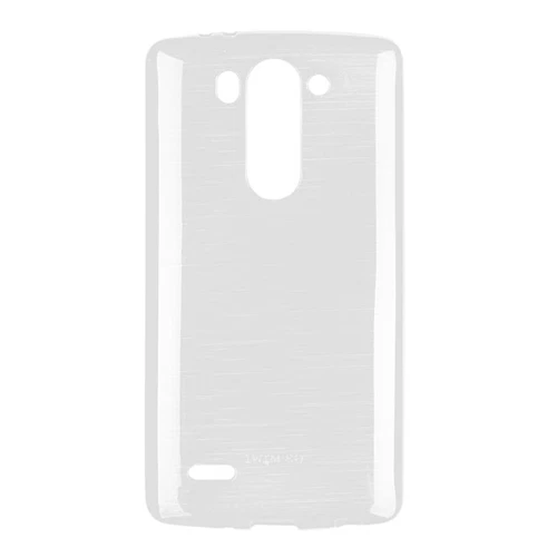 Custodia in TPU Effetto Metallico Bianco per LG G3 Mini D722 / G3S - Immagine 1 di 1