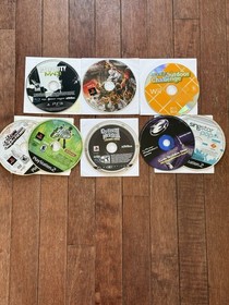 Loose game Lot Of 8 Assorted Games TESTED AND WORKING!