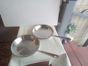 2 PENTOLE TUTTE RIVESTITE D3 INOX & LDT ALLUMINIO INOX MISURA 10 POLLICI - Foto 1 di 12