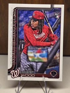2025 Topps Series 1 James Wood Companion Variation RC #CTB-3 - Picture 1 of 2