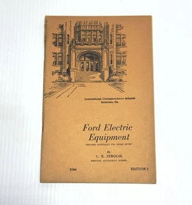 1945 International Correspondence School ICS Ford Electric Equipment 5182 Ed 2 - Picture 1 of 7