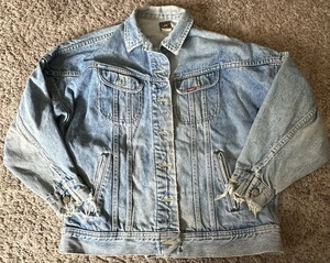 Vintage Lees Trucker Jacke Denim Union Made Größe S - Bild 1 von 7
