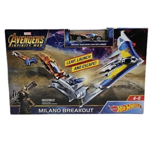 NEW Hot Wheels Marvel Avengers Infinity War Milano Breakout Rocket Raccoon  - Picture 1 of 11