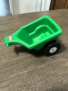 Vintage Little Tikes Dollhouse Green Garden Tractor Cart - Picture 1 of 6