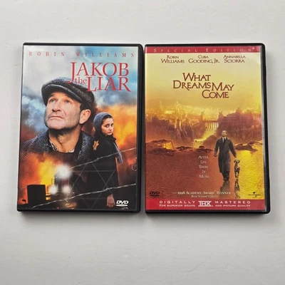 Jakob the Liar / What Dreams May Come DVD Lot Robin Williams Alan Arkin - Image 1 of 4