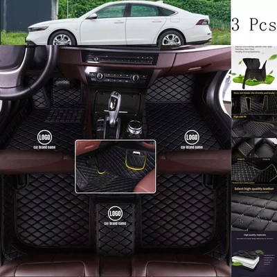 For scion iQ tC xA xB xD Waterproof Anti-Slip PU Leather Custom Car Floor Mats - Image 1 of 4