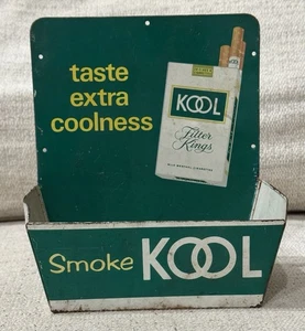Porta fósforos de metal vintage Kool Cigarettes - publicidad años 50 - Imagen 1 de 6