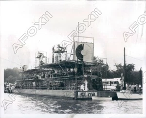 1956 Detroit Michigan Hemsworth Bootsrennen elektronischer Starter Pressefoto - Bild 1 von 2