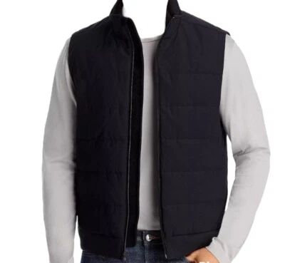 Chaleco moderno VINCE para hombre en negro talla L nuevo con etiquetas $395 Foto 1 de 4