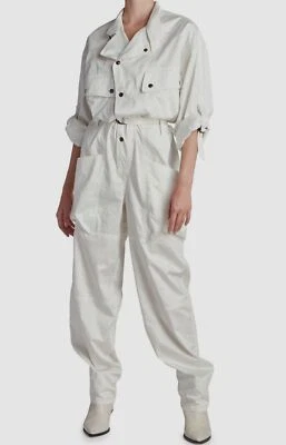 Mono utilitario Isabel Marant blanco florino para mujer talla FR 34/US 2 $1490 Foto 1 de 4