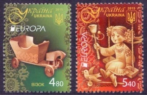 2015 Europa - Ukraine - set 2v - Bild 1 von 1