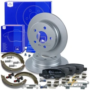 ATE BREMSSCHEIBEN +BELÄGE+BACKEN HINTEN FÜR MERCEDES A-KLASSE W169 B-KLASSE W245 - Bild 1 von 12