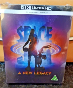 Space Jam: A New Legacy 4K UHD + Blu-Ray UK Steelbook New & Sealed, LeBron James - Picture 1 of 2