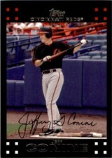 2007 TOPPS #112 JEFF CONINE CINCINNATI REDS