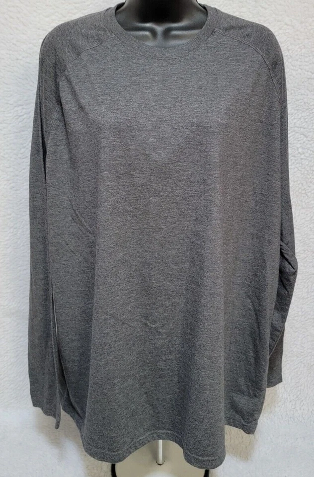 Athletics Works Mens Shirt Size XL X Large 46/48 Gray - Image 1 of 4