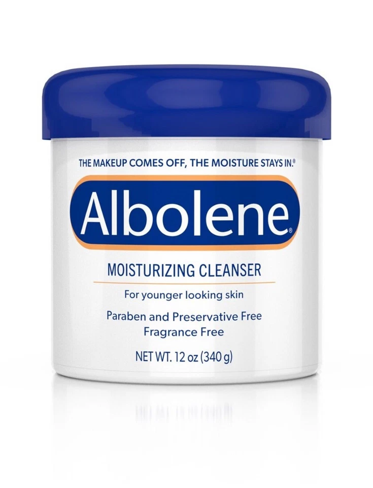 2 Pk Albolene Moisturizing Cleanser & Makeup Remover - 12 oz | Free Shipping - Image 1 of 1