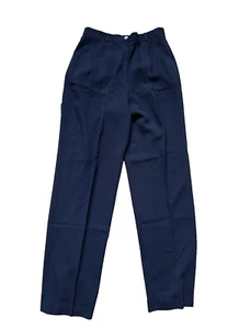 Anne Klein 2 Pantalones Mujer’s 10 Azul Lana Vestido Pantalones Carrera Pantalones - Imagen 1 de 13