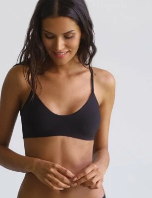 CLEARANCE - Commando Butter Bralette in Black - S, M, L - Image 1 of 3