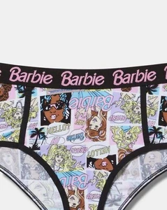 Torrid NEU! Offizielles Barbie BFF Druck genähtes freches Höschen Übergröße 0X/L/12 - Bild 1 von 5