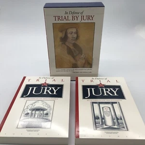 "In Defense of Trial by Jury" Volumes 1 & 2 Softcover Books + Slipcase, Few 1993 - Picture 1 of 10