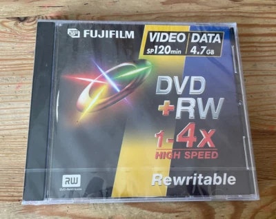 DVD Rohling DVD-RW (4,7 GB/120 Minutes Video) FUJIFILM jc OVP - Bild 1 von 2