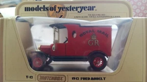 Matchbox models of yesteryear y12 1912 Ford Model T in unopened box. - Picture 1 of 1
