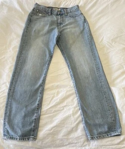 Madewell | Women’s SZ 26 | The Perfect Vintage Straight Crop Jeans | Light Wash - Picture 1 of 10