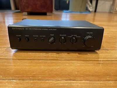 Amplificador estéreo integrado Optimus SA-155 de colección Foto 1 de 2