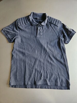 Belstaff Black Cotton Polo Shirt Size Large - Imagem 1 de 4