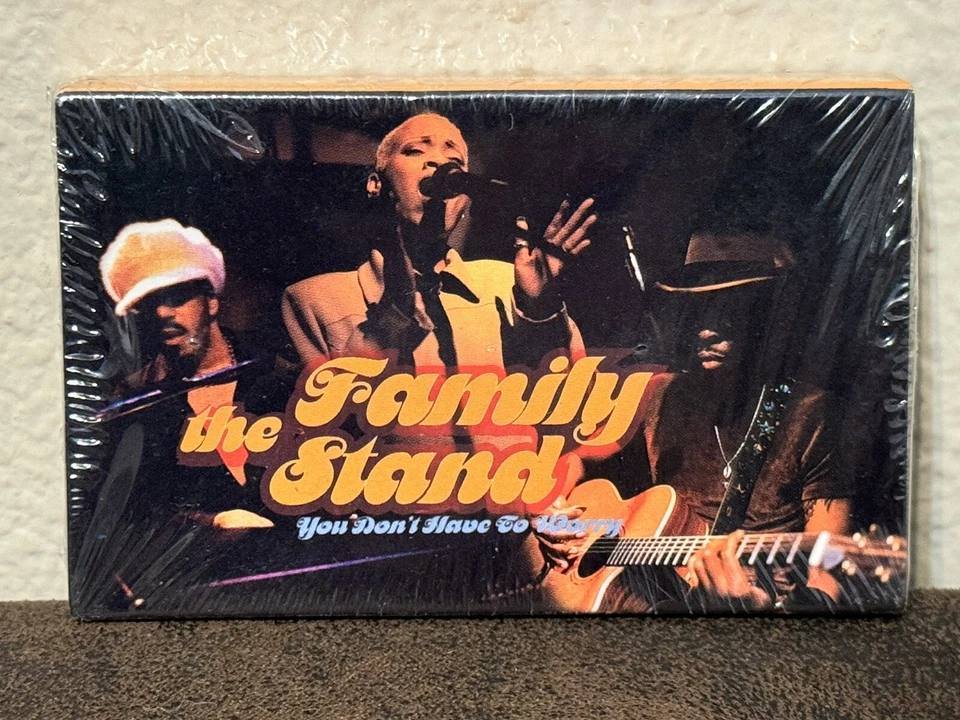 1997 THE FAMILY STAND YOU DON'T HAVE TO WORRY FACTORY SEALED CASSETTE SINGLE - Image 1 of 4