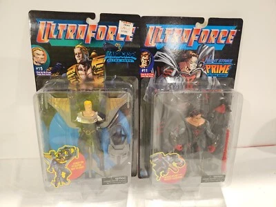 Estuche rígido Galoob Toys de colección Ultraforce Night Strike Prime y Ultra Hero sin usar, en caja  Foto 1 de 4