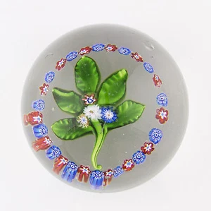 antique 19th Century St Louis lampwork Nosegay and garland glass paperweight - Picture 1 of 6