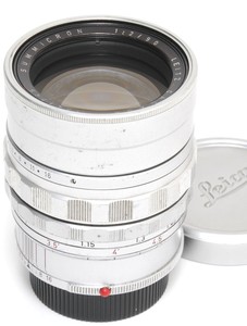 Leica 2/90mm Summicron silver rare for Visoflex III