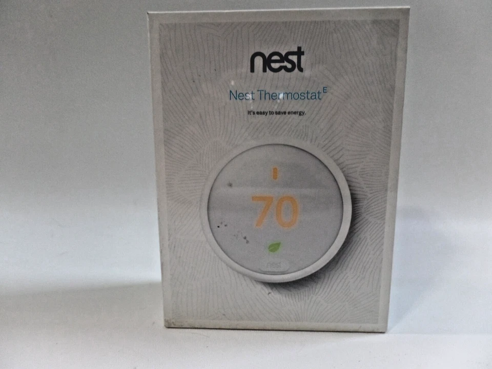 SEALED Google Nest 3rd Generation Learning Thermostat T3007ES Stainless Steel - Image 1 of 3