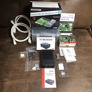Raspberry Pi 4 Model B 8GB RAM DIY 8 in 1 Kit Case Cooler 128G SD Card HDMI OB - Afbeelding 1 van 10