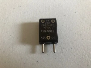 FT-243 Radio Crystal - Freq-KC 7206.7 Channel 45 M.P. Company - Picture 1 of 1
