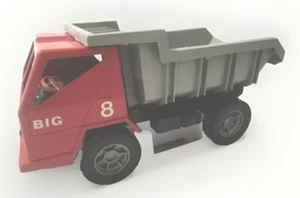 CAMION  CASSONE  RIBALTABILE    IN  PLASTICA   MADE IN WEST GERMANY  SCALA 1:10 - Foto 1 di 7