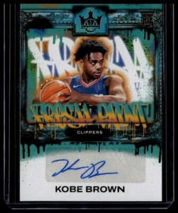 2023-24 Panini Court Kings #FP-KBL Kobe Brown RC Fresh Paint Auto #/125 - Picture 1 of 2