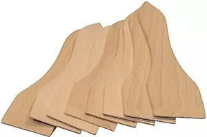 8x Racletteschieber Raclettespachtel Holzspatel Raclette Schaber 13 cm Buche - Bild 1 von 1