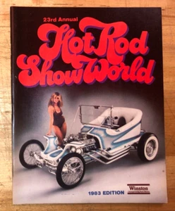 Revista Hot Rod Show World 1983 Edición Anual Buen Estado Show Girls - Imagen 1 de 15