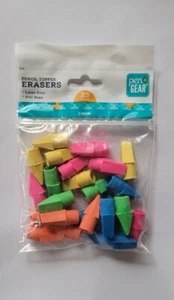 Pencil Topper Erasers - Multi Color (L3) 25 Count - Free Shipping - Picture 1 of 1