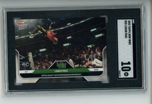 2025 Topps Now WWE Logan Paul #65 Rookie Defies Gravity Moonsault SGC 10 (179) - Picture 1 of 2