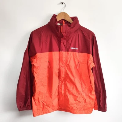 Abrigo Chaqueta de Lluvia Marmot Talla Juvenil XL PreCip Ligero Embalable Capucha Cremallera Completa Foto 1 de 4