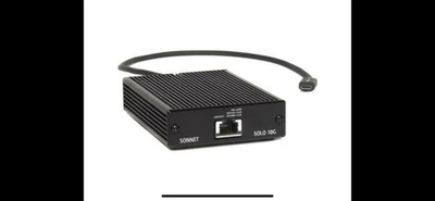 Sonnet Solo 10G Thunderbolt 3 To 10GigaBit Ethernet Adapter SOLO10G-TB3 - Image 1 of 4