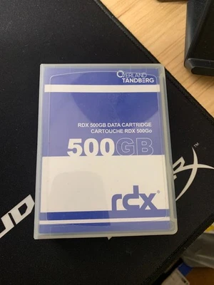 Overland Tandberg 500 GB 500GB RDX Tape Data Cartridge - Image 1 of 2