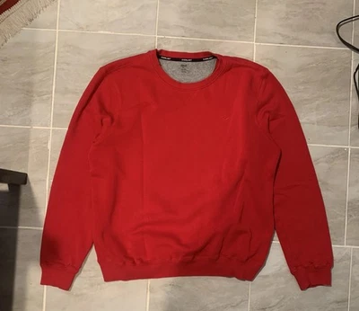 Everlast Sweatshirt Men’s Red Long Sleeve Crewneck  Size XL Warm Exercise - Imagem 1 de 4