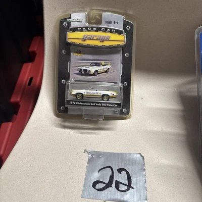 GREENLIGHT 1/64 Scale 1972 OLDSMOBILE 442 Indy 500 “PACE CAR”Pace Car Garage - Image 1 of 4