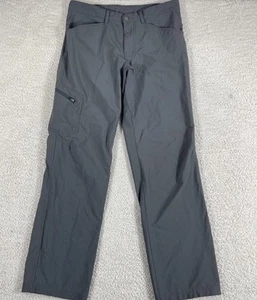 Patagonia Pants Mens 32x32 Gray Rock Craft Nylon Hiking Outdoors Gorpcore Cargo - Picture 1 of 6